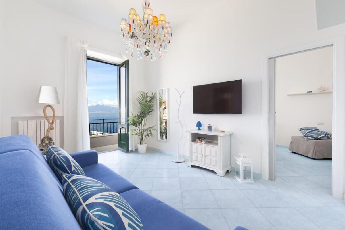 Sorrentovibes - Seaview Home On The Beach & Amazing Views Terrace エクステリア 写真