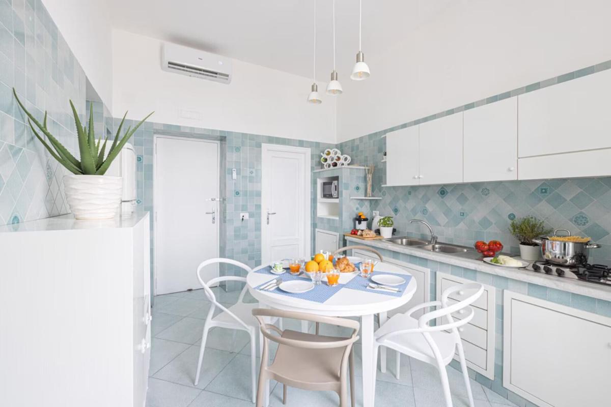 Sorrentovibes - Seaview Home On The Beach & Amazing Views Terrace エクステリア 写真
